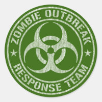 Équipe d'intervention en cas d'éclosion de zombie