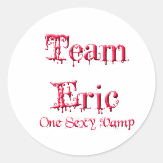 Sticker Rond Équipe Eric