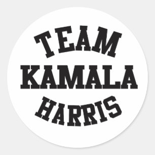 Sticker Rond Équipe Kamala Harris