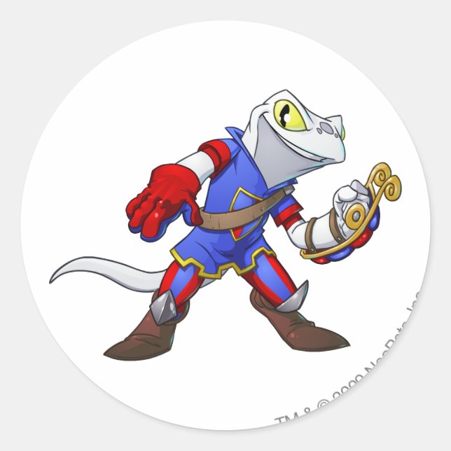 Sticker Rond Équipe Meridell Capitaine 2 (Devant)