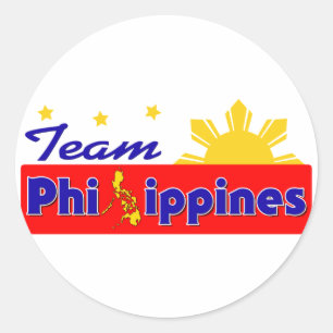 Sticker Rond Équipe Philippines