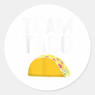 Sticker Rond Équipe Taco Shirt Cinco De Mayo Fiesta Tee_1