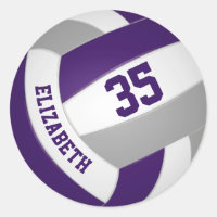 équipe violet gris couleurs garçons filles volley-