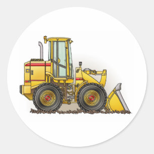 Sticker Rond Équipement de construction de pneu en caoutchouc