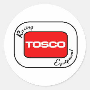 Sticker Rond Équipement de course TOSCO