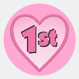Sticker Rond Ęrs cadeaux d'anniversaire de bébé !