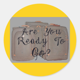 STICKER ROND ES-TU PRÊT À Y ALLER ?