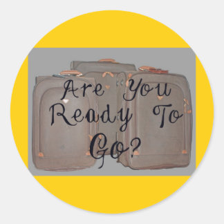 STICKER ROND ES-TU PRÊT À Y ALLER ?