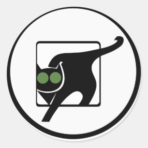 Sticker Rond Escadron du film encreur 669