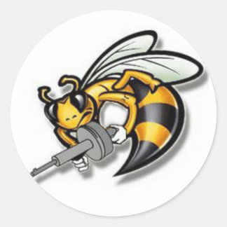 Sticker Rond Escadron Stinger