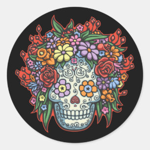 Sticker Rond Escroquerie Gracias II de Mujere Muerta