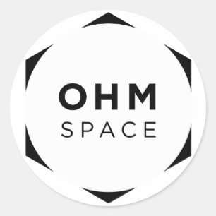 Sticker Rond Espace OHM