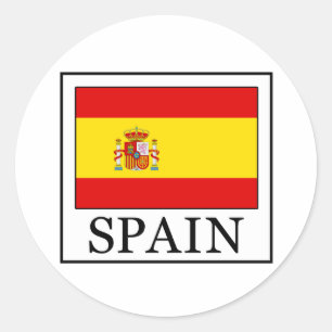 Sticker Rond Espagne