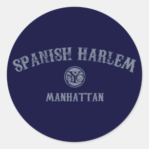 Sticker Rond Espagnol Harlem