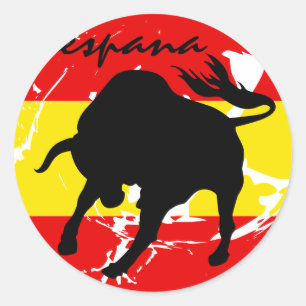 Sticker Rond Espana