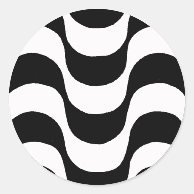 Sticker Rond Esplanade de Copacabana (Devant)