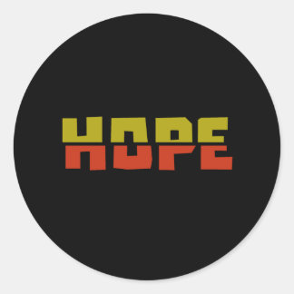 Sticker Rond Espoir
