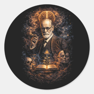 Sticker Rond Esprit de Feu