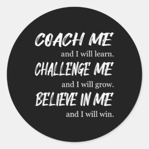 Sticker Rond Esprit de travail d'équipe Job Awesome Team Player