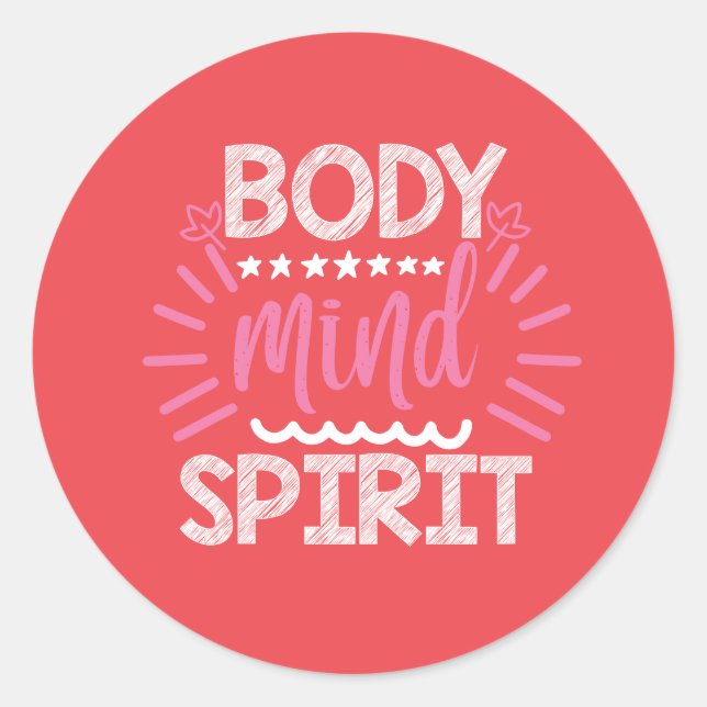 Sticker Rond Esprit du corps (Devant)