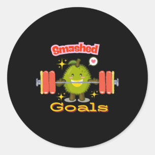 Sticker Rond Essayez Votre Meilleur Non Comme Il Est Difficile