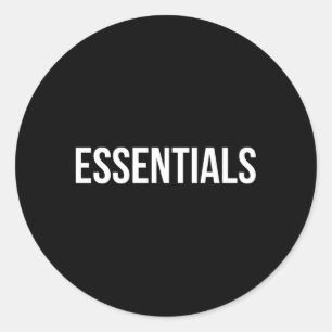 Sticker Rond Essentiels