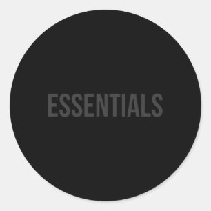 Sticker Rond Essentiels