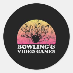 Sticker Rond Et Jeux Vidéo Ou Jeu Vidéo