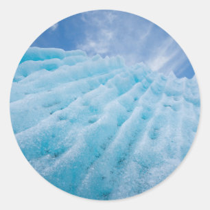 Sticker Rond États-Unis, Alaska, Glacier Bay National Park 4
