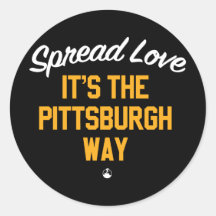 Étendre l'amour C'est la voie Pittsburgh