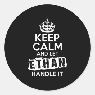 Sticker Rond Ethan