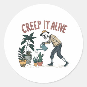 Sticker Rond Étiquettes-cadeaux Halloween pour sacs de friandis