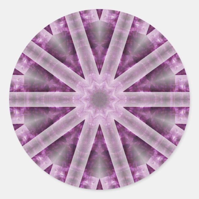 Sticker Rond Étoile (Devant)