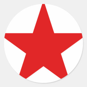 Sticker Rond Étoile soviétique socialiste communiste de ★ r