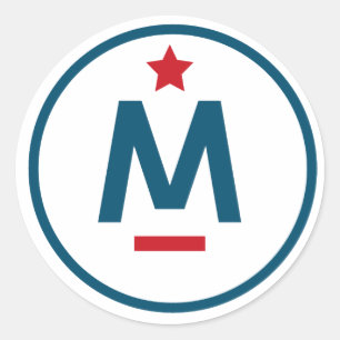 Sticker Rond Evan McMullin - il n'est jamais trop tard