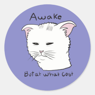 Sticker Rond Éveiller