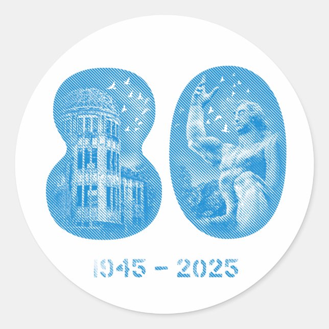Sticker Rond événement du 5 août à NYC 2025 (Devant)