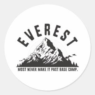 Sticker Rond Everest