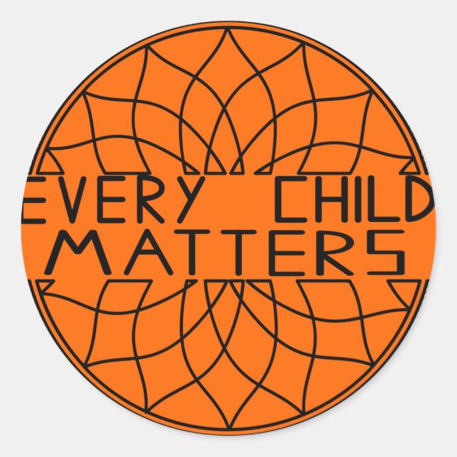 Sticker Rond Every Child Matters (Devant)
