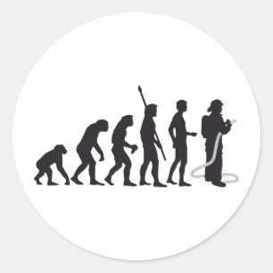 Sticker Rond evolution