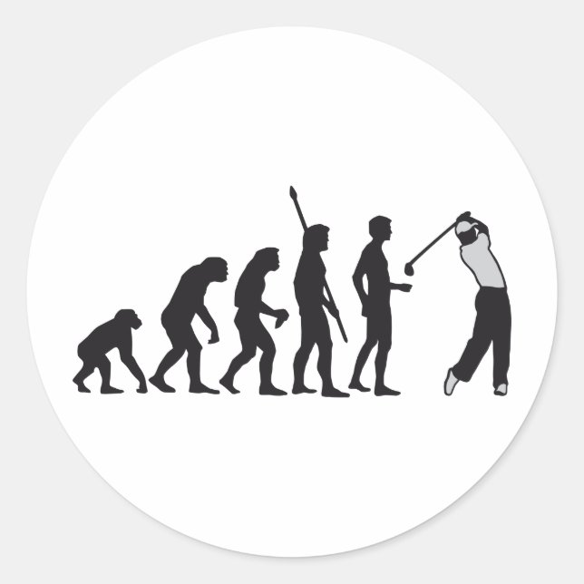 Sticker Rond evolution (Devant)