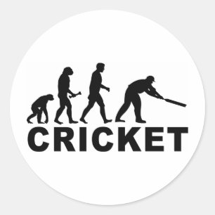 Sticker Rond Évolution du cricket