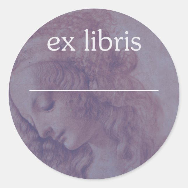 Sticker Rond ex libris .......... (Devant)