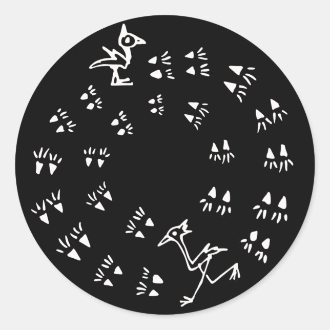 Sticker Rond Exécution (Devant)