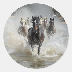 Sticker Rond Exécution libre