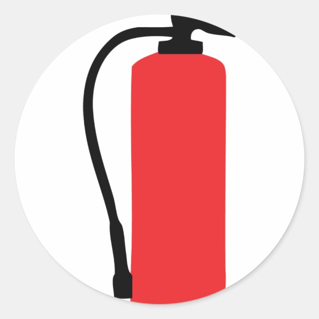 Sticker Rond extincteur (Devant)
