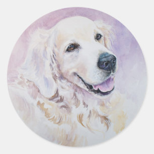 Sticker Rond Extrait d'or