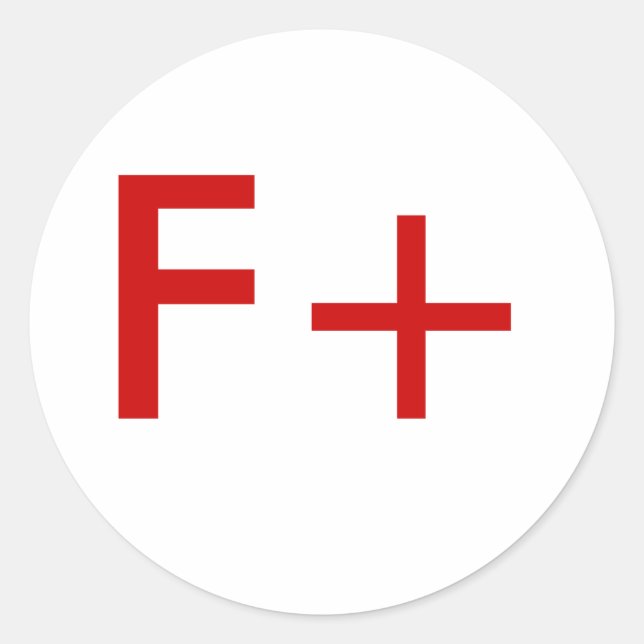 STICKER ROND F+ (Devant)