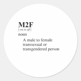 STICKER ROND F2M