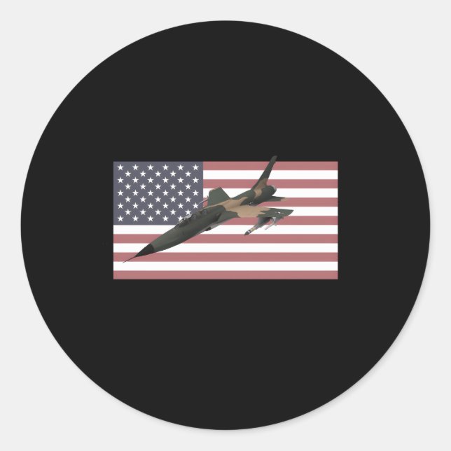 STICKER ROND F-105 (Devant)